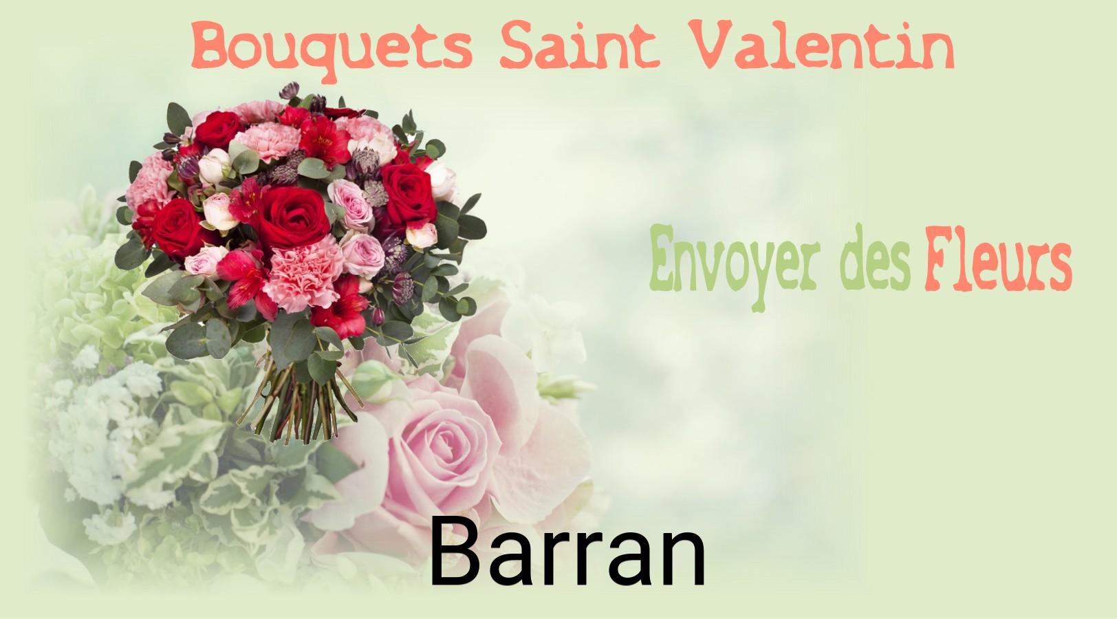 Roses de Saint-Valentin livrées à Barran